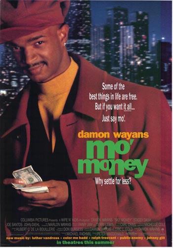 Смотреть онлайн Деньги, деньги, еще деньги / Mo' Money (1992)