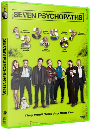 Смотреть онлайн Семь психопатов / Seven Psychopaths (2012)